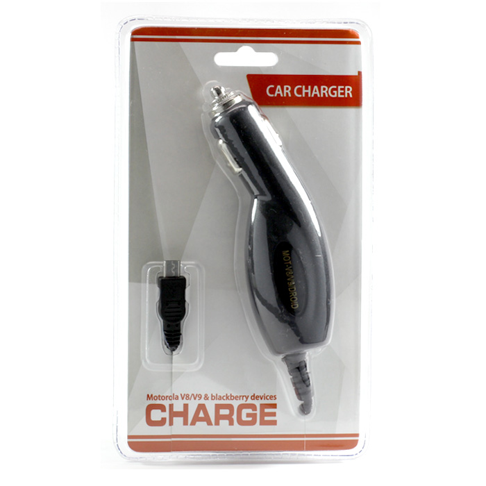 Power Micro USB V8/V9 Car Charger (Blister package)